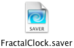 FractalClock disk image
